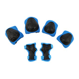Maxbell Kids Protective Gear Set Kids Skateboard Knee Pads for 2-7 Years Sports Bike Blue