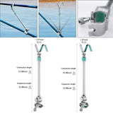 Maxbell Fishing Rod Holder Sturdy Stable Non Slip Lightweight Fish Pole Support Rack S