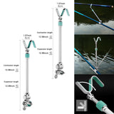 Maxbell Fishing Rod Holder Sturdy Stable Non Slip Lightweight Fish Pole Support Rack S