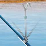 Maxbell Fishing Rod Holder Sturdy Stable Non Slip Lightweight Fish Pole Support Rack S