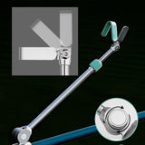 Maxbell Fishing Rod Holder Sturdy Stable Non Slip Lightweight Fish Pole Support Rack L