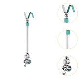 Maxbell Fishing Rod Holder Sturdy Stable Non Slip Lightweight Fish Pole Support Rack L