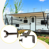 Maxbell Camper Roof Clip Holder RV Side Cross Bar Fixing Clip for BBQ Hiking Outdoor
