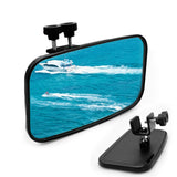 Maxbell Rear View Mirror Replaces Marine Mirror for Yacht Water Sports Pontoon Boats