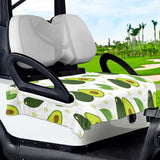 Maxbell Golf Cart Seat Cover Lightweight Microfiber Golf Cart Seat Towel for 2 Seats Avocado