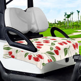 Maxbell Golf Cart Seat Cover Lightweight Microfiber Golf Cart Seat Towel for 2 Seats Cherry