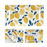 Maxbell Golf Cart Seat Cover Lightweight Microfiber Golf Cart Seat Towel for 2 Seats Lemon