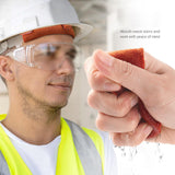 Maxbell 6 Pieces Hard Hat Sweatbands Hardhat Sweatbands for Sports Construction Work Orange