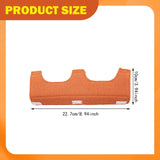 Maxbell 6 Pieces Hard Hat Sweatbands Hardhat Sweatbands for Sports Construction Work Orange