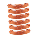 Maxbell 6 Pieces Hard Hat Sweatbands Hardhat Sweatbands for Sports Construction Work Orange