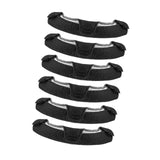 Maxbell 6 Pieces Hard Hat Sweatbands Hardhat Sweatbands for Sports Construction Work Black