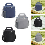 Maxbell Insulated Lunch Bag Waterproof Leakproof Lunch Cooler for Office Hiking Work Navy