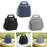 Maxbell Insulated Lunch Bag Waterproof Leakproof Lunch Cooler for Office Hiking Work Navy