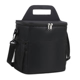 Maxbell Insulated Lunch Bag Waterproof Leakproof Lunch Cooler for Office Hiking Work Black