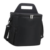 Maxbell Insulated Lunch Bag Waterproof Leakproof Lunch Cooler for Office Hiking Work Black