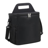 Maxbell Insulated Lunch Bag Waterproof Leakproof Lunch Cooler for Office Hiking Work Black