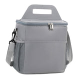 Maxbell Insulated Lunch Bag Waterproof Leakproof Lunch Cooler for Office Hiking Work Gray