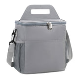 Maxbell Insulated Lunch Bag Waterproof Leakproof Lunch Cooler for Office Hiking Work Gray