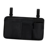 Maxbell Carry Pouch Multi-pockets Double-stitched Washable Armrest Accessories Pouch