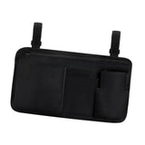 Maxbell Carry Pouch Multi-pockets Double-stitched Washable Armrest Accessories Pouch
