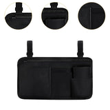 Maxbell Carry Pouch Multi-pockets Double-stitched Washable Armrest Accessories Pouch