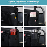 Maxbell Carry Pouch Multi-pockets Double-stitched Washable Armrest Accessories Pouch