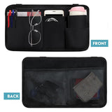 Maxbell Carry Pouch Multi-pockets Double-stitched Washable Armrest Accessories Pouch