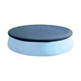 Maxbell Round Pool Cover Water Resistant Easy Set Solar Cover for Garden Home Winter