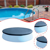 Maxbell Round Pool Cover Water Resistant Easy Set Solar Cover for Garden Home Winter
