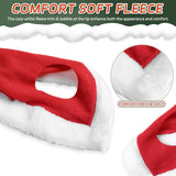 Maxbell Horse Ear Bonnet Equipment Horse Santa Cap for Christmas Party Favors