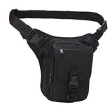 Maxbell Drop Leg Bag Multipurpose Utility Pouch Leg Pouch for Motorcycle Hiking Bike Black