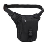Maxbell Drop Leg Bag Multipurpose Utility Pouch Leg Pouch for Motorcycle Hiking Bike Black