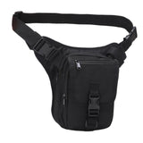 Maxbell Drop Leg Bag Multipurpose Utility Pouch Leg Pouch for Motorcycle Hiking Bike Black