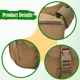 Maxbell Drop Leg Bag Multipurpose Utility Pouch Leg Pouch for Motorcycle Hiking Bike Khaki