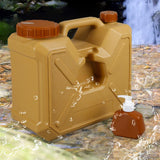 Maxbell Water Container with Spigot Bucket Water Tank for Fishing Backpacking Picnic 12L Yellow