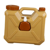 Maxbell Water Container with Spigot Bucket Water Tank for Fishing Backpacking Picnic 12L Yellow