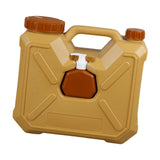 Maxbell Water Container with Spigot Bucket Water Tank for Fishing Backpacking Picnic 12L Yellow