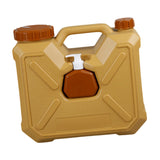 Maxbell Water Container with Spigot Bucket Water Tank for Fishing Backpacking Picnic 12L Yellow