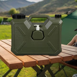 Maxbell Water Container with Spigot Bucket Water Tank for Fishing Backpacking Picnic 18L Green