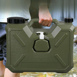 Maxbell Water Container with Spigot Bucket Water Tank for Fishing Backpacking Picnic 18L Green