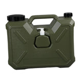 Maxbell Water Container with Spigot Bucket Water Tank for Fishing Backpacking Picnic 18L Green