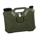 Maxbell Water Container with Spigot Bucket Water Tank for Fishing Backpacking Picnic 18L Green