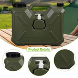 Maxbell Water Container with Spigot Bucket Water Tank for Fishing Backpacking Picnic 18L Green