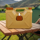 Maxbell Water Container with Spigot Bucket Water Tank for Fishing Backpacking Picnic 18L Yellow
