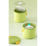 Maxbell Insulated Ice Bucket Storage Bin Ice Cube Tray Champagne Bar Club Cooler Box Yellow