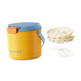 Maxbell Insulated Ice Bucket Storage Bin Ice Cube Tray Champagne Bar Club Cooler Box Yellow