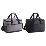 Maxbell Insulated Lunch Bag Leakproof Portable Cooler Tote for Office Outdoor Hiking Gray
