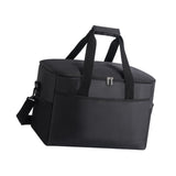 Maxbell Insulated Lunch Bag Leakproof Portable Cooler Tote for Office Outdoor Hiking Black