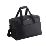 Maxbell Insulated Lunch Bag Leakproof Portable Cooler Tote for Office Outdoor Hiking Black