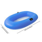 Maxbell Inflatable Pool Raft Durability Inflatable Boat for Summer Holiday Traveling